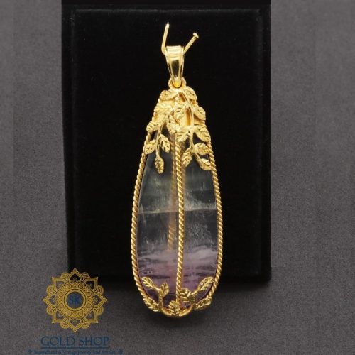 จี้ Rainbow Fluorite