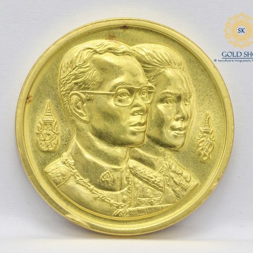 รัชกาลที่ ๙-พระราชินี ทองคำ