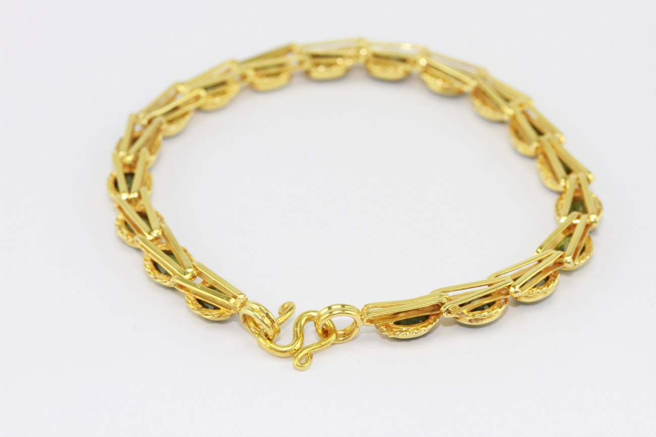 สร้อยข้อมือพลอยเขียว-4