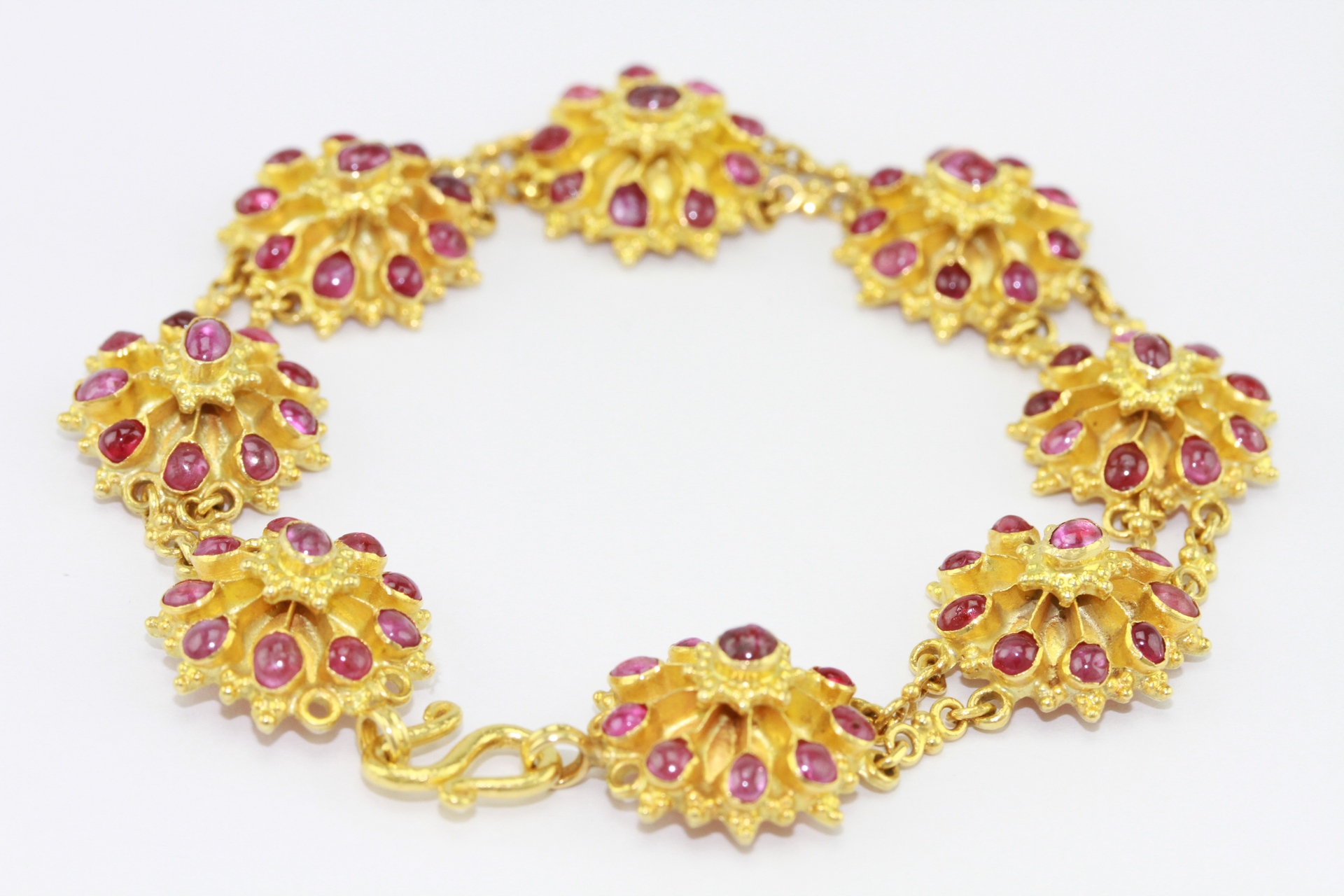 สร้อยข้อมือพลอยแดง-5