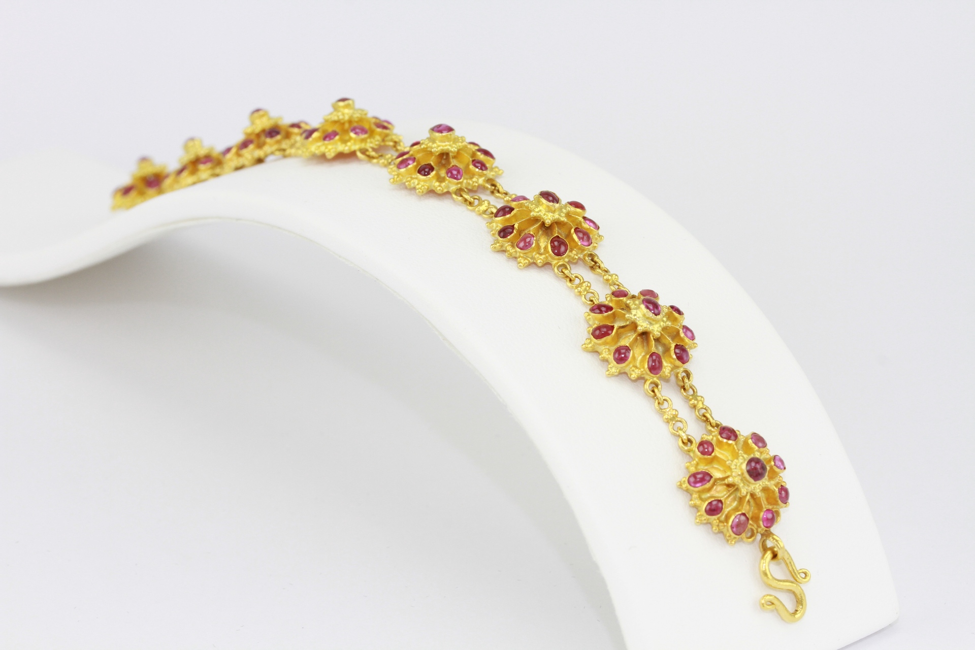 สร้อยข้อมือพลอยแดง-8