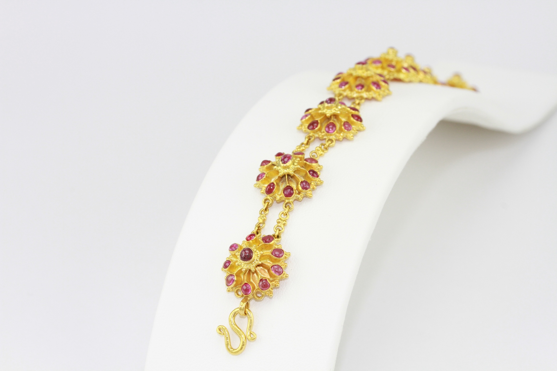 สร้อยข้อมือพลอยแดง-9