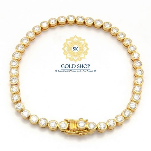 สร้อยข้อมือเพชร Heart & Arrow