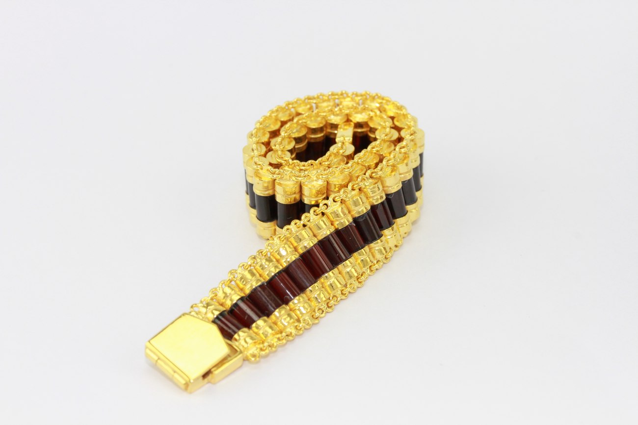 สร้อยข้อมือโกเมน-5