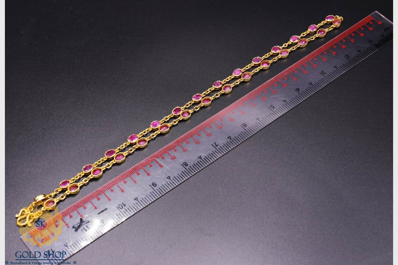 สร้อยคอทองคำทับทิม-10