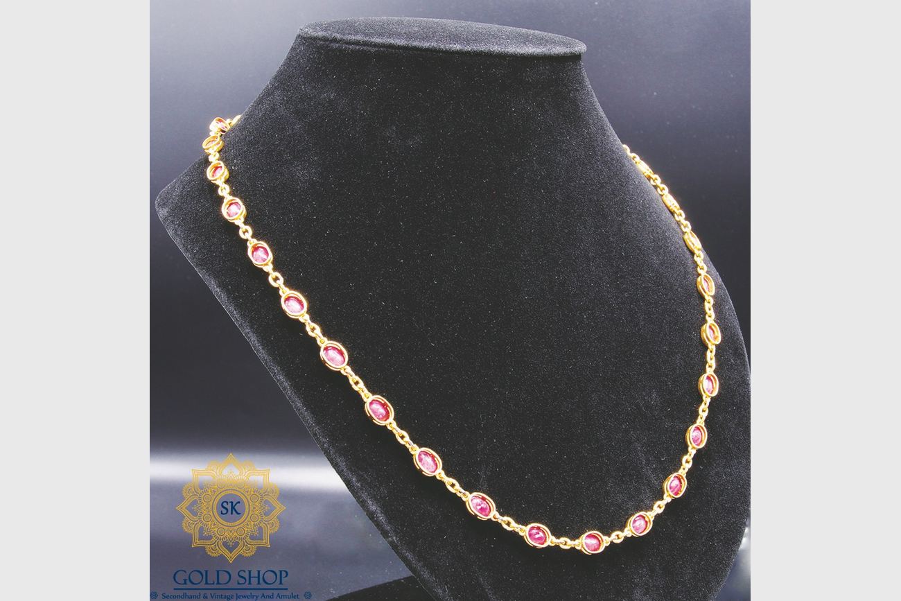 สร้อยคอทองคำทับทิม-5