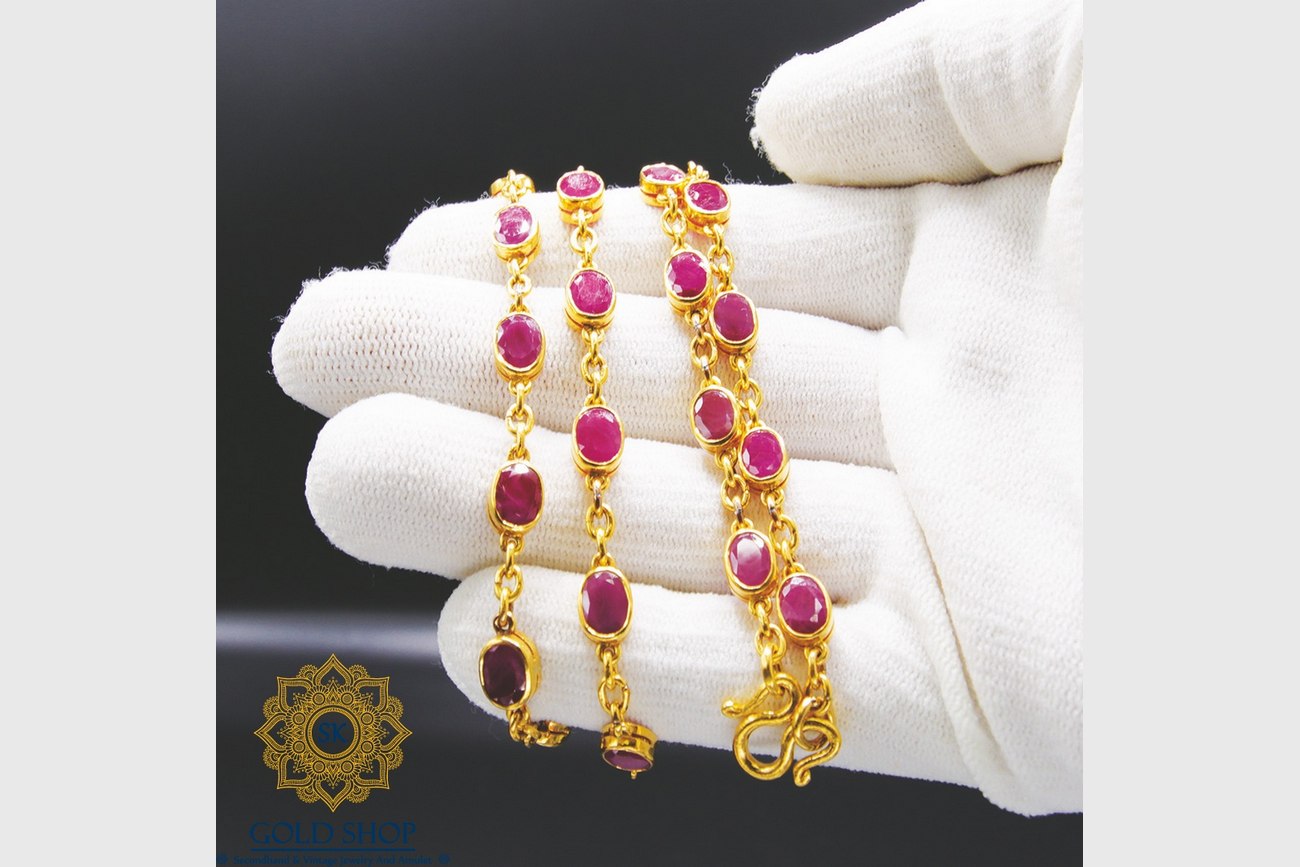 สร้อยคอทองคำทับทิม-7