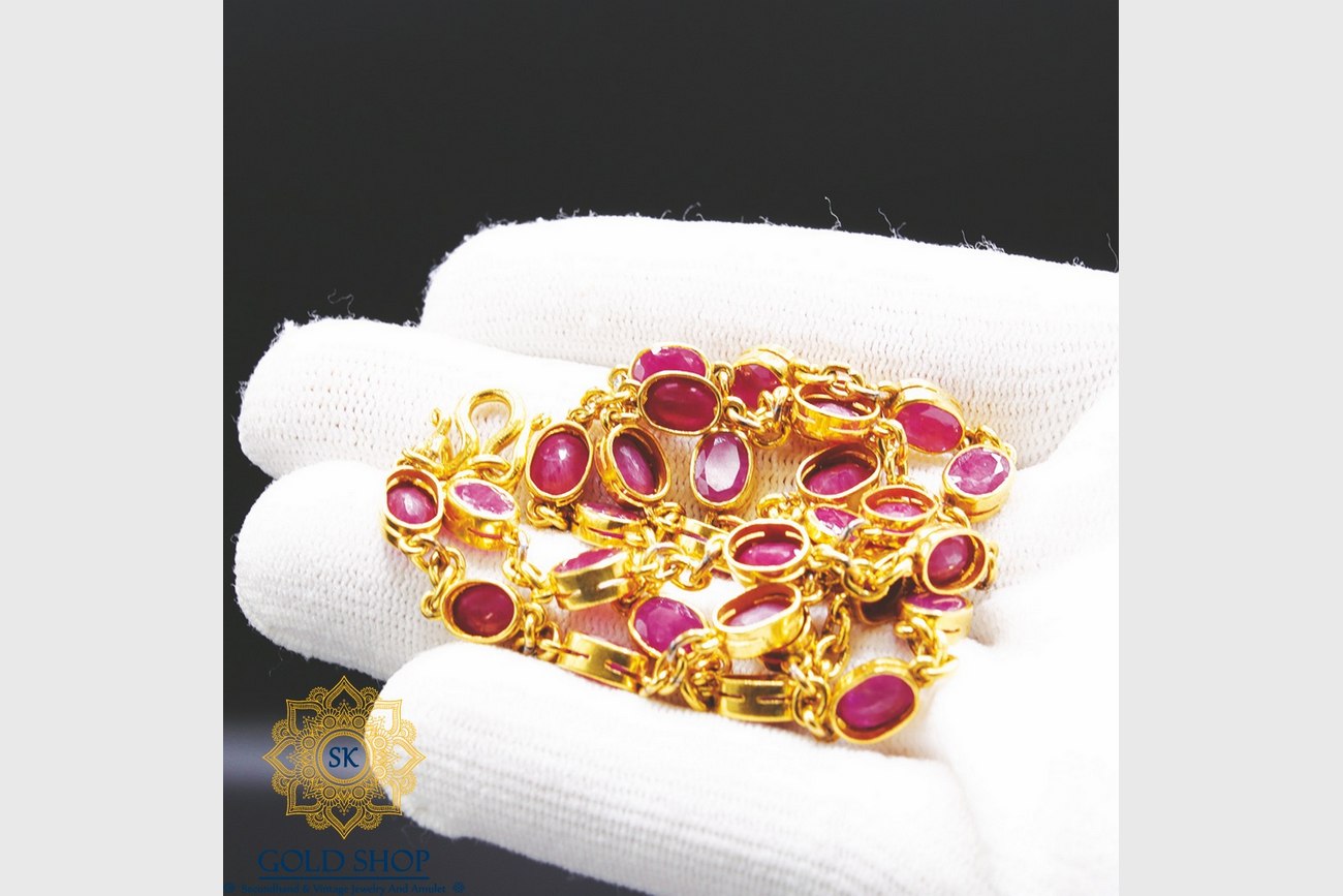 สร้อยคอทองคำทับทิม-8