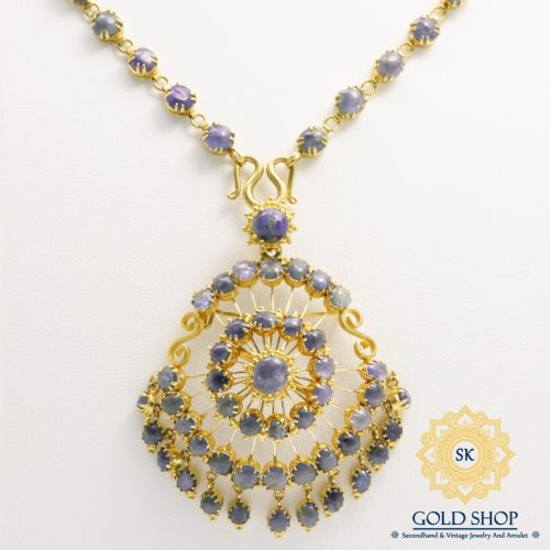 สร้อยคอทองคำนิหร่า (เข็มกลัด)