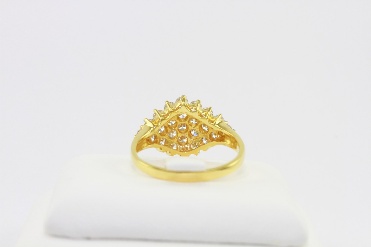 แหวนเพชรพุ่มข้าวหลามตัด-4