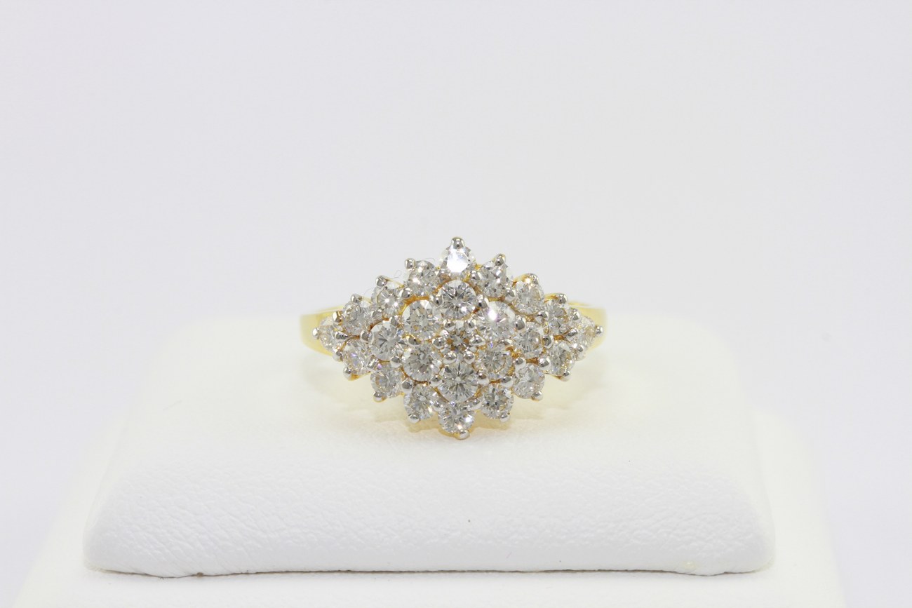 แหวนเพชรพุ่มข้าวหลามตัด-5