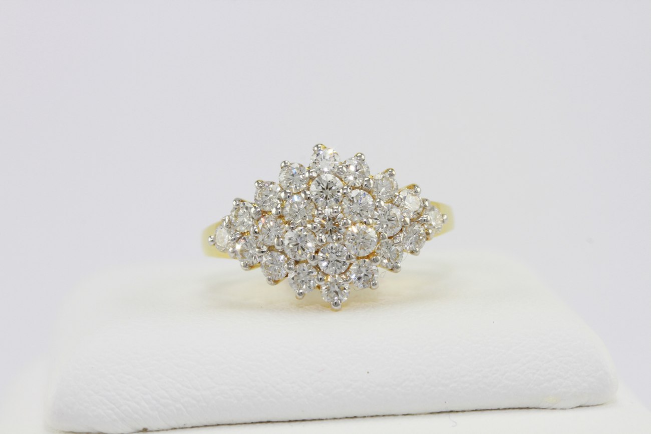 แหวนเพชรพุ่มข้าวหลามตัด-6