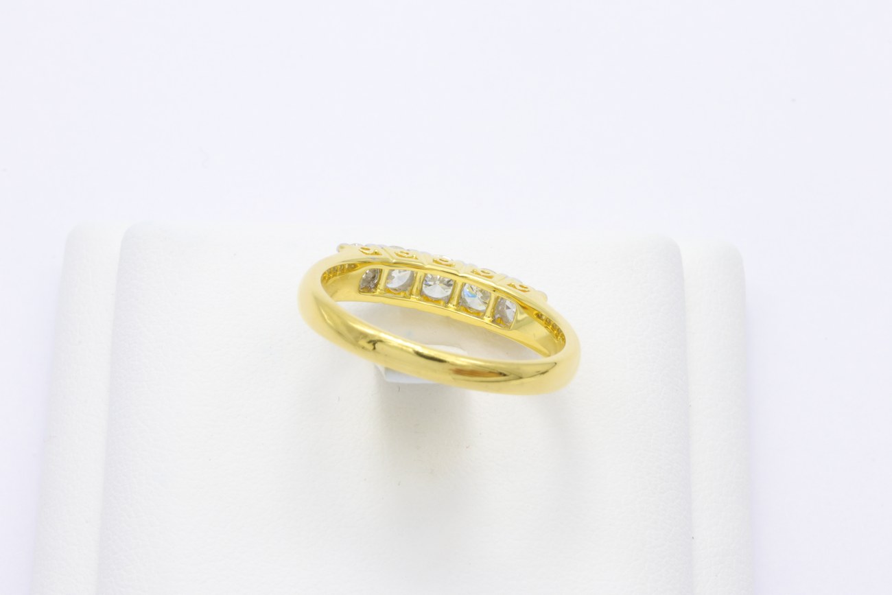 แหวนเพชรแถวห้าเม็ด-7